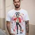 Playera Máscara De Látex Michael Hombre