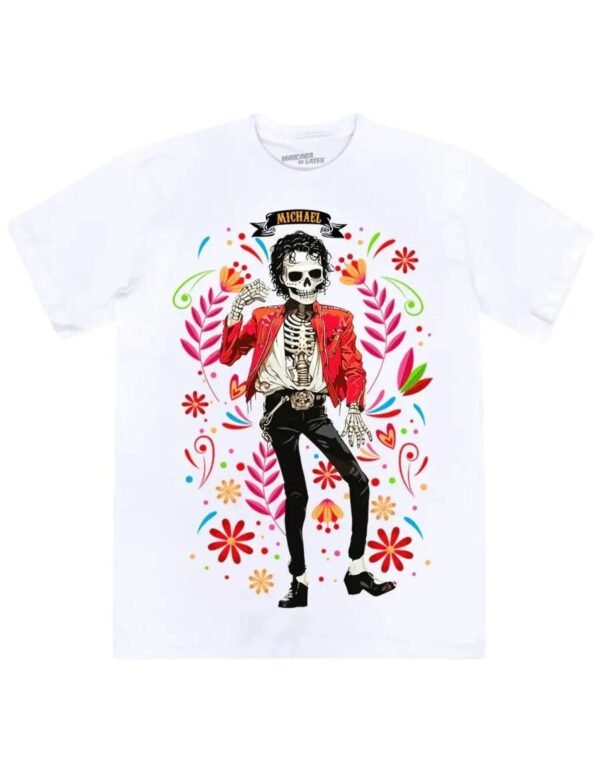 Playera Máscara De Látex Michael Hombre