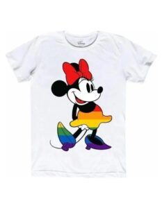 Playera Máscara De Látex Minnie Pride Hombre