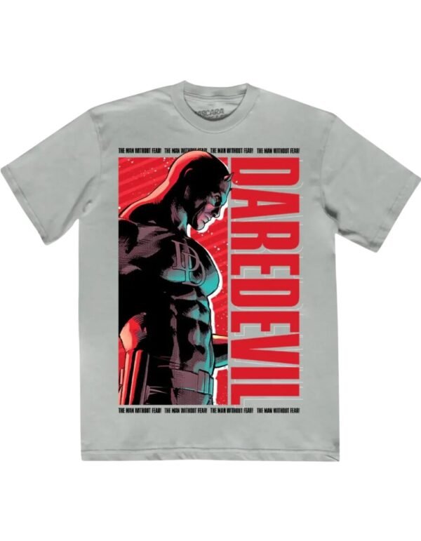 Playera Máscara De Látex Marvel Daredevil Hombre