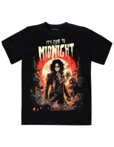 Playera Máscara De Látex It´s Close To Midnight Hombre