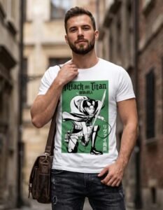 Playera Máscara De Látex Capitán Ackerman Hombre
