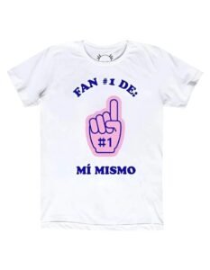 Playera Máscara De Látex Fan De Mi Mismo Hombre