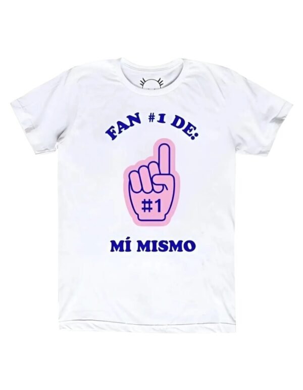 Playera Máscara De Látex Fan De Mi Mismo Hombre