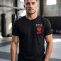 Playera Máscara De Látex Sekai Taikai Hombre