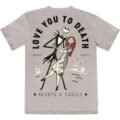 Playera Máscara De Látex Love You To Death Hombre
