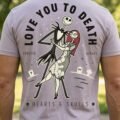 Playera Máscara De Látex Love You To Death Hombre