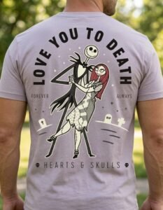 Playera Máscara De Látex Love You To Death Hombre