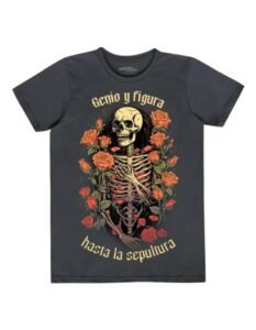 Playera Máscara De Látex Hasta La Sepultura Hombre