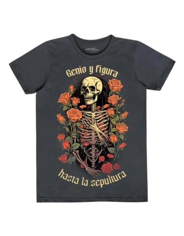 Playera Máscara De Látex Hasta La Sepultura Hombre Playera Máscara De Látex Hasta La Sepultura Hombre