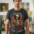 Playera Máscara De Látex Hasta La Sepultura Hombre