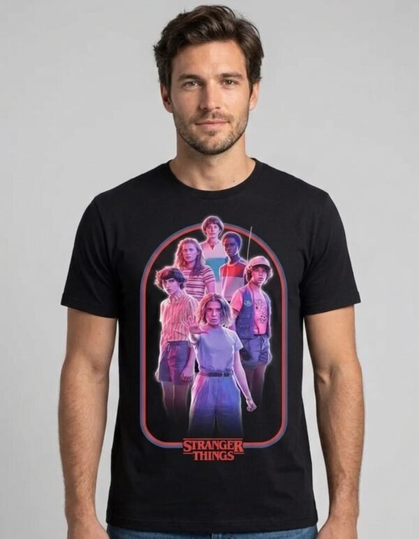 Playera Máscara De Látex The Kids Poster Hombre