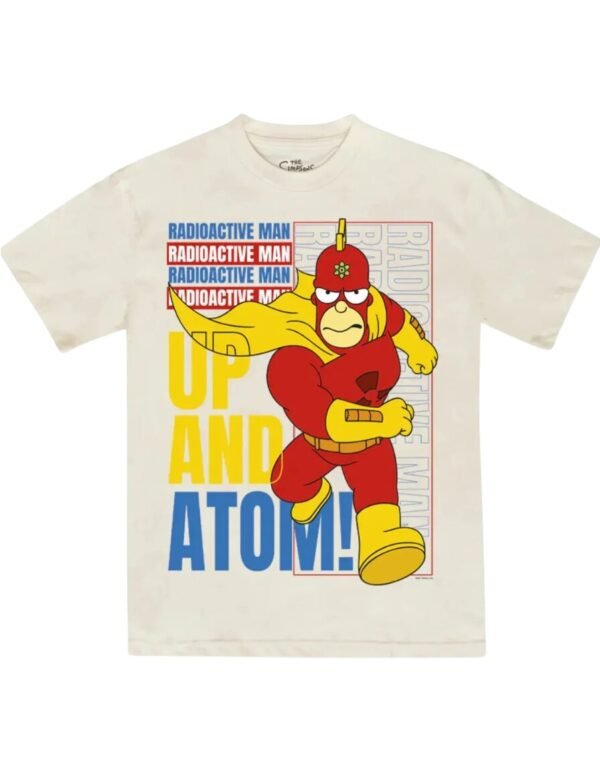 Playera Máscara De Látex Los Simpson Radioactive Man Hombre