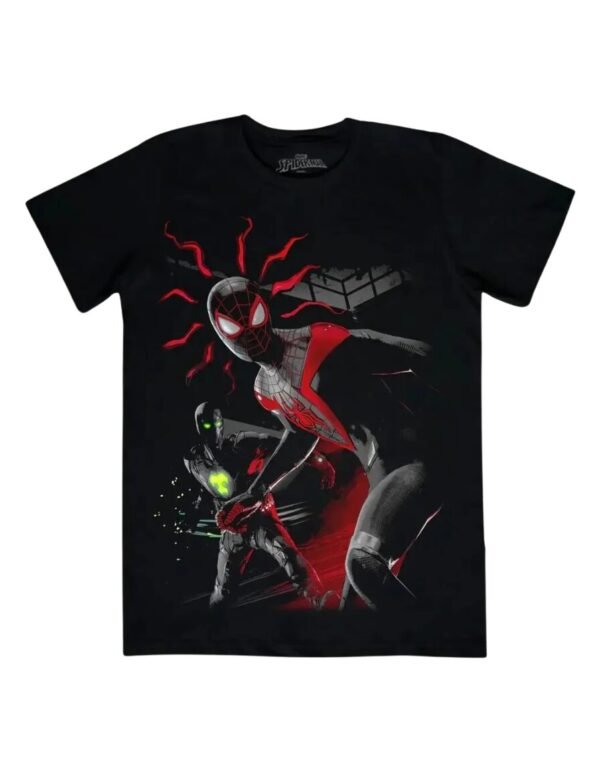 Playera Máscara De Látex Sentido Arácnido Hombre