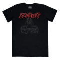 Playera Máscara De Látex Vader Katakana Hombre
