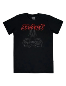 Playera Máscara De Látex Vader Katakana Hombre