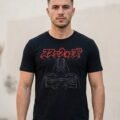Playera Máscara De Látex Vader Katakana Hombre