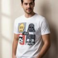 Playera Máscara De Látex Droides Y Cascos Hombre