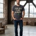 Playera Máscara De Látex For All Time Hombre