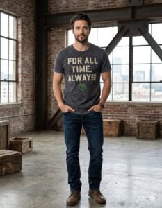 Playera Máscara De Látex For All Time Hombre