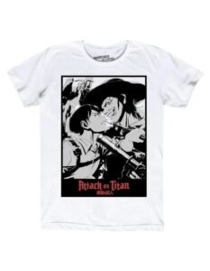 Playera Máscara De Látex Levi Versus Kenny Hombre