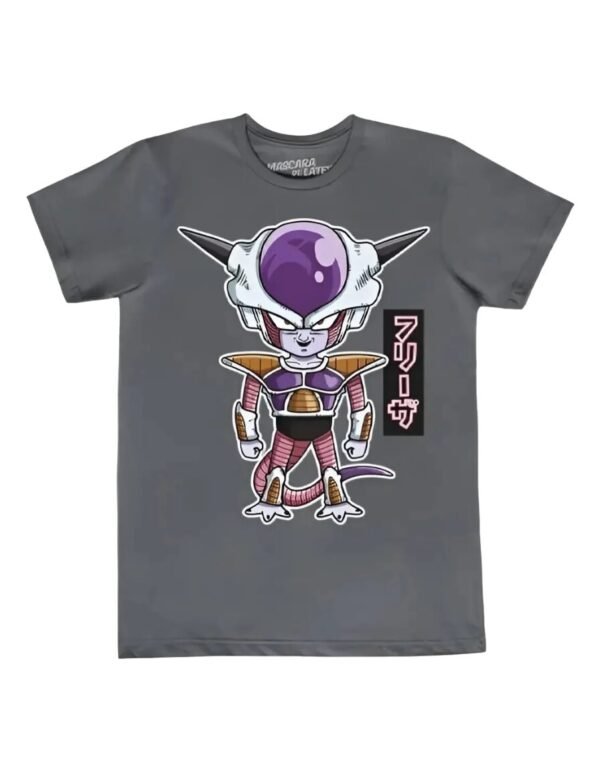Playera Máscara De Látex Freezer Chibi Hombre