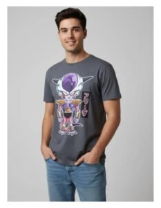 Playera Máscara De Látex Freezer Chibi Hombre