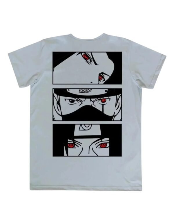 Playera Máscara De Látex Naruto Mangekyou Sharingan Hombre