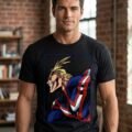Playera Máscara De Látex Símbolo De La Paz Hombre