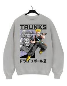 Pullover Máscara De Látex Dragon Ball Trunks Hombre