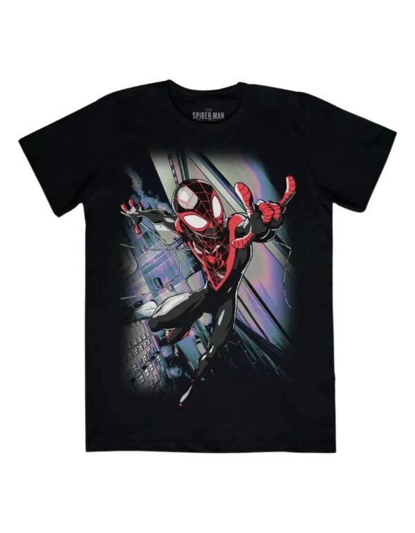 Playera Máscara De Látex Miles Hombre