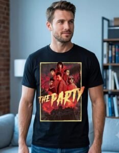 Playera Máscara De Látex The Party Hombre