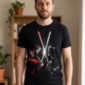 Playera Máscara De Látex Lados De La Fuerza Hombre