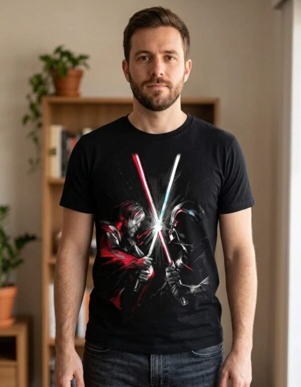 Playera Máscara De Látex Lados De La Fuerza Hombre Playera Máscara De Látex Lados De La Fuerza Hombre
