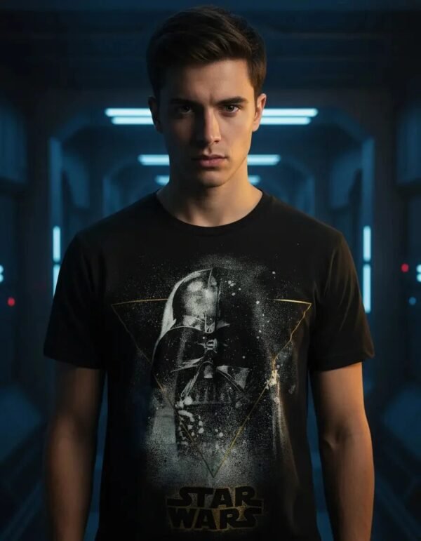 Playera Máscara De Látex The Dark Side Hombre