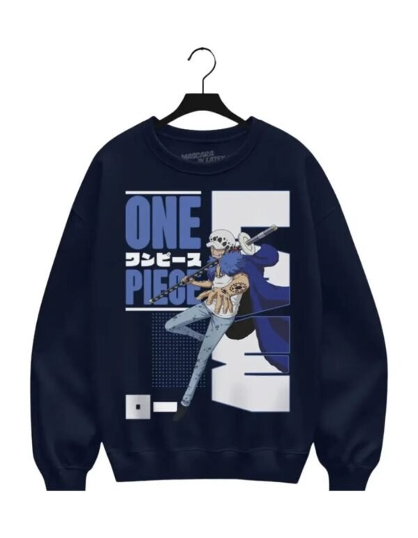 Pullover Máscara De Látex One Piece Law Hombre Pullover Máscara De Látex One Piece Law Hombre