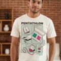 Playera Máscara De Látex Juego Del Calamar Pentathlon Hombre