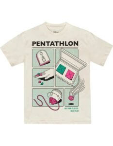 Playera Máscara De Látex Juego Del Calamar Pentathlon Hombre