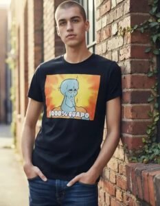 Playera Máscara De Látex 1000% Guapo Hombre