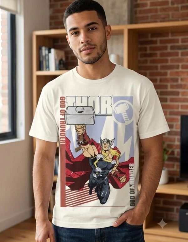 Playera Máscara De Látex Thor Hombre