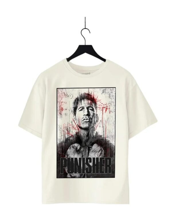 Playera Máscara De Látex Frank Castle Hombre