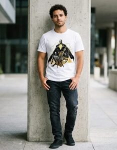 Playera Máscara De Látex Justice Society Hombre