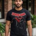 Playera Máscara De Látex Marvel Salto De Fe Hombre