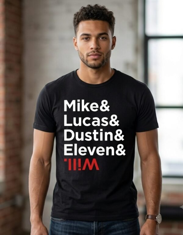 Playera Máscara De Látex Upside Will Hombre Playera Máscara De Látex Upside Will Hombre