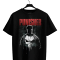 Playera Máscara De Látex Punisher Hombre