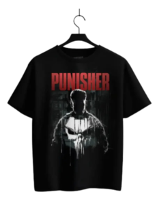 Playera Máscara De Látex Punisher Hombre