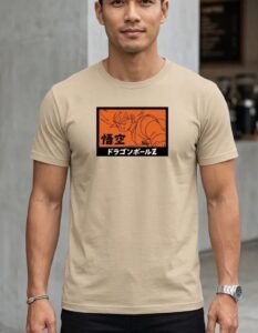 Playera Máscara De Látex Kakarot Hombre