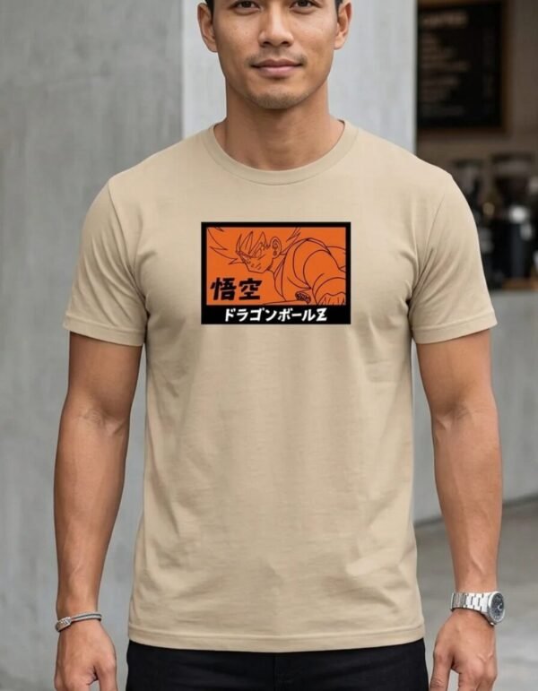 Playera Máscara De Látex Kakarot Hombre