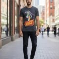 Playera Máscara De Látex Space Ranger Hombre