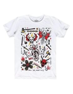 Playera Máscara De Látex Choose Your Weapon Hombre